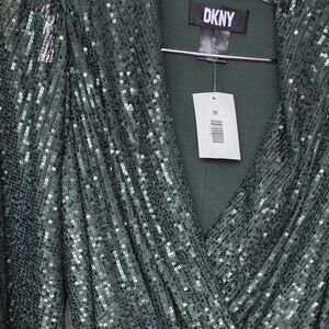DKNY" Dressy Sequins Sophisticated Dress